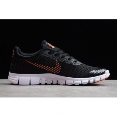 Nike Erkek Free Rn 3.0 V2 Siyah / Turuncu / Kırmızı Koşu Ayakkabısı Türkiye - NR6HQK3D